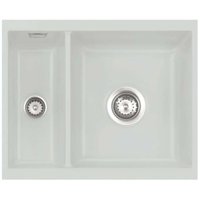 Systemceram Keradomo Mera 60 U Spüle zum Unterbau mit Excenterbetätigung