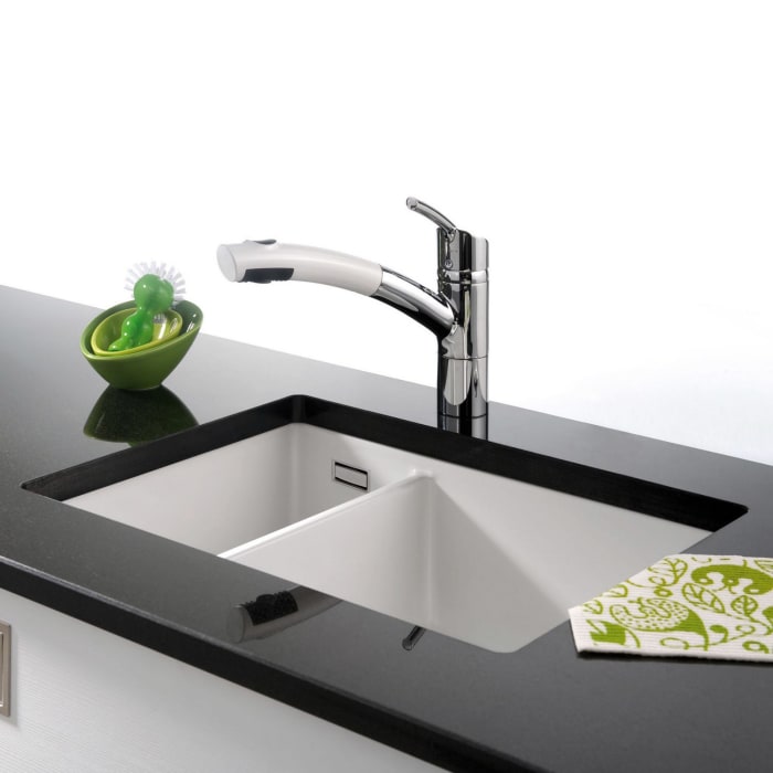 Systemceram Keradomo Mera 60 U Spüle zum Unterbau mit Handbetätigung