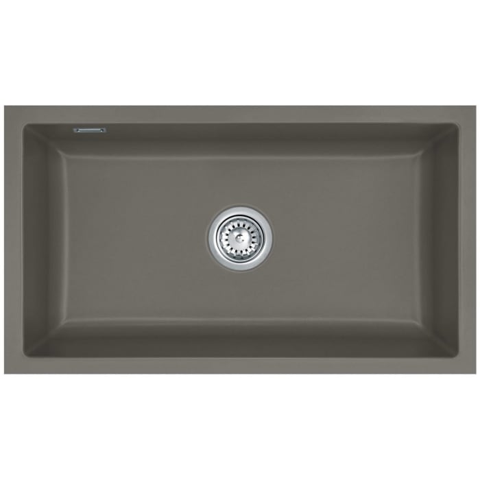 Systemceram Keradomo Mera 80 U Spüle zum Unterbau mit Handbetätigung