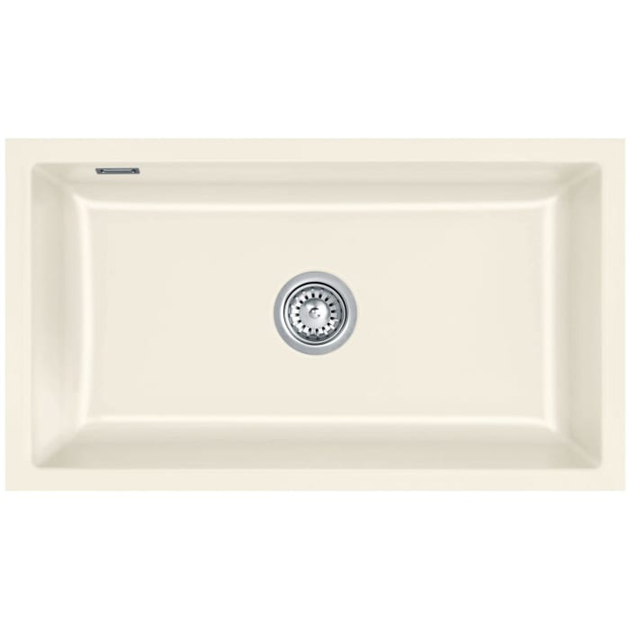 Systemceram Keradomo Mera 80 U Spüle zum Unterbau mit Excenterbetätigung