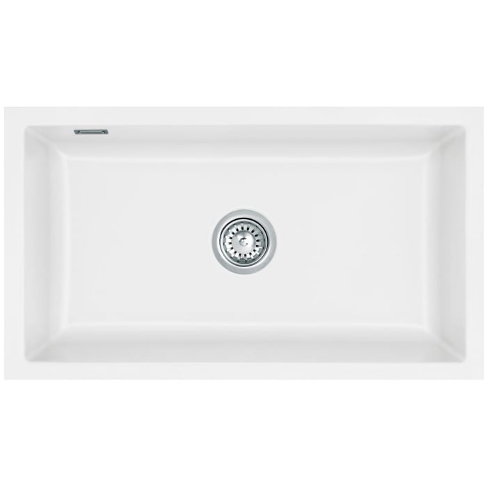 Systemceram Keradomo Mera 80 U Spüle zum Unterbau mit Excenterbetätigung