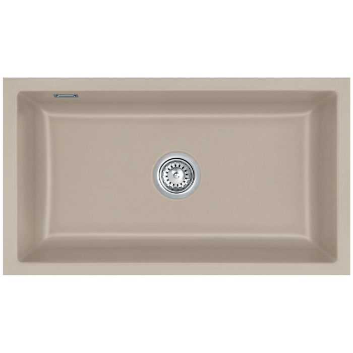 Systemceram Keradomo Mera 80 U Spüle zum Unterbau mit Excenterbetätigung