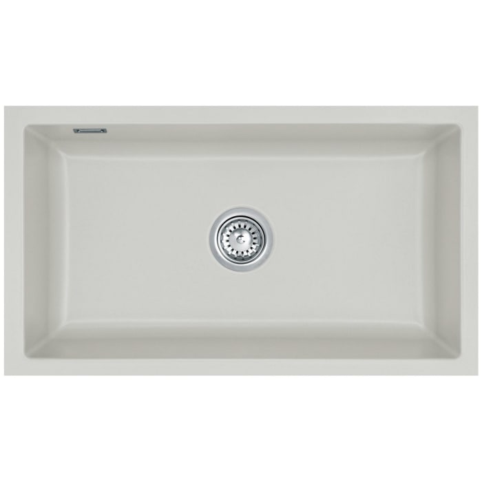 Systemceram Keradomo Mera 80 U Spüle zum Unterbau mit Excenterbetätigung