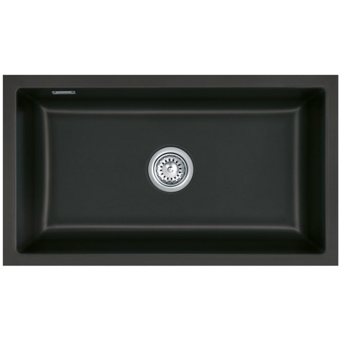 Systemceram Keradomo Mera 80 U Spüle zum Unterbau mit Excenterbetätigung