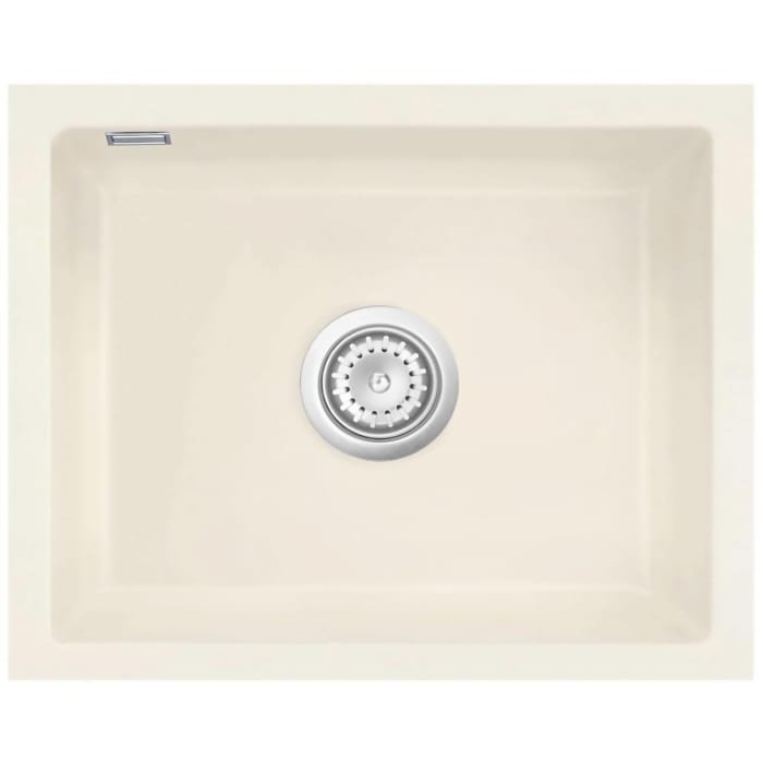 Systemceram Keradomo Mera 50 U Spüle zum Unterbau mit Handbetätigung