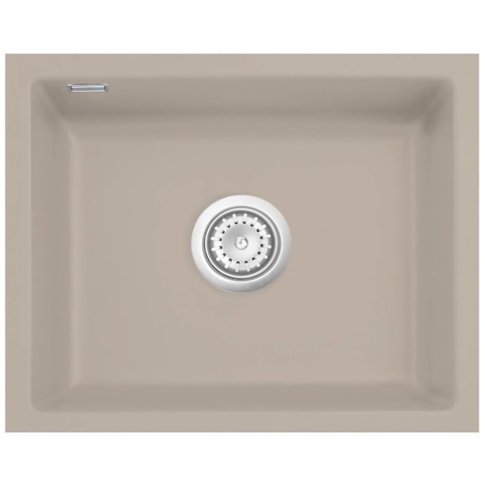 Systemceram Keradomo Mera 50 U Spüle zum Unterbau mit Handbetätigung