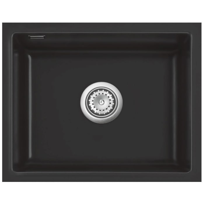 Systemceram Keradomo Mera 50 U Spüle zum Unterbau mit Excenterbetätigung