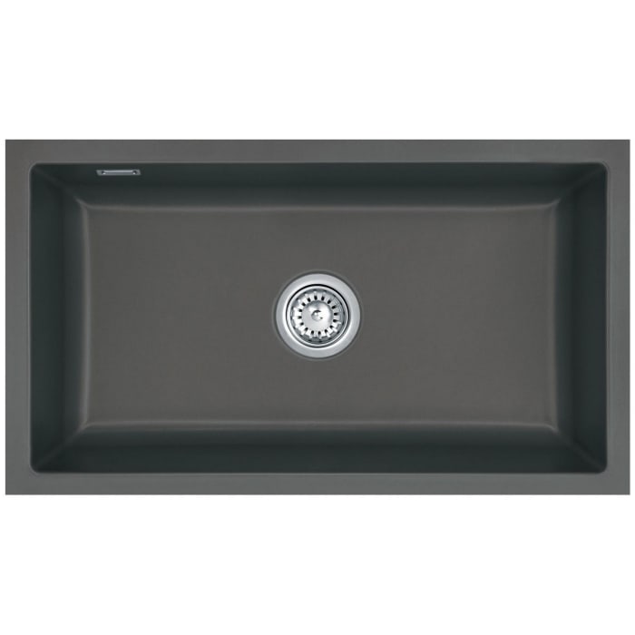 Systemceram Keradomo Mera 80 U/g Spüle zum Unterbau Oberseite geschliffen