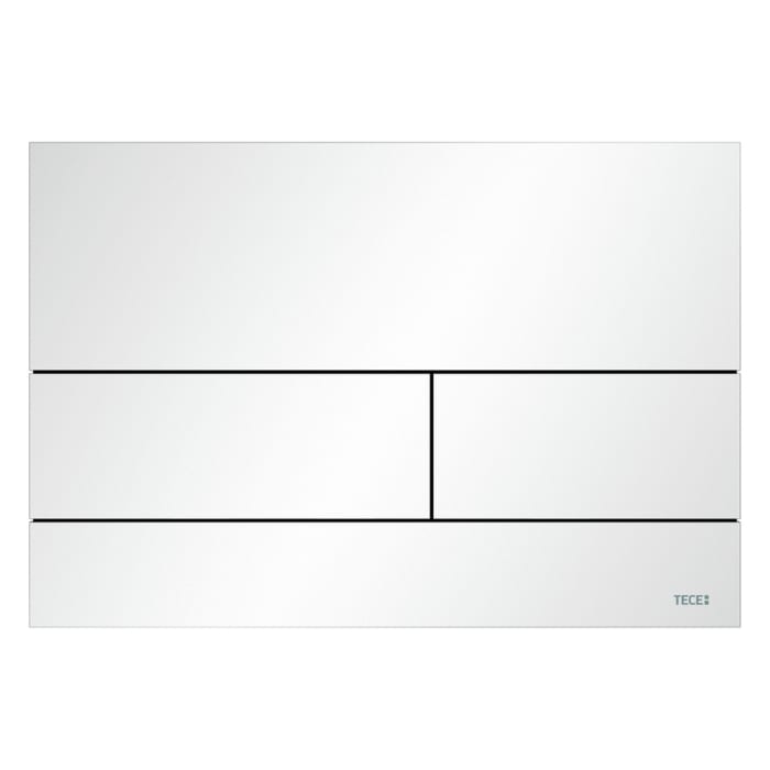 TECE TECEsquare II Metall WC-Betätigungsplatte für Zweimengentechnik