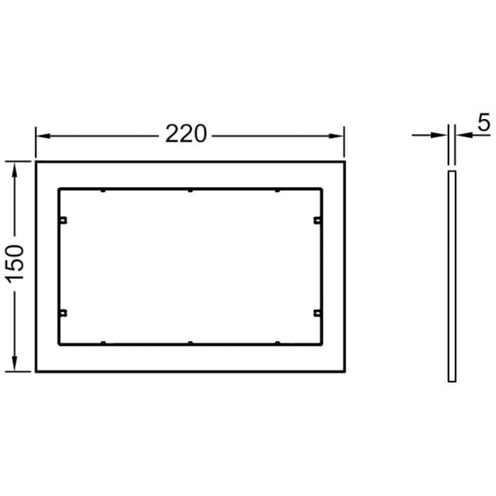 TECE TECEnow Distanzrahmen
