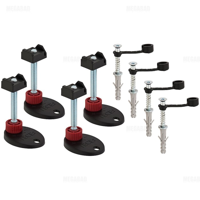 TECE TECEdrainline Montagefüße schallentkoppelt