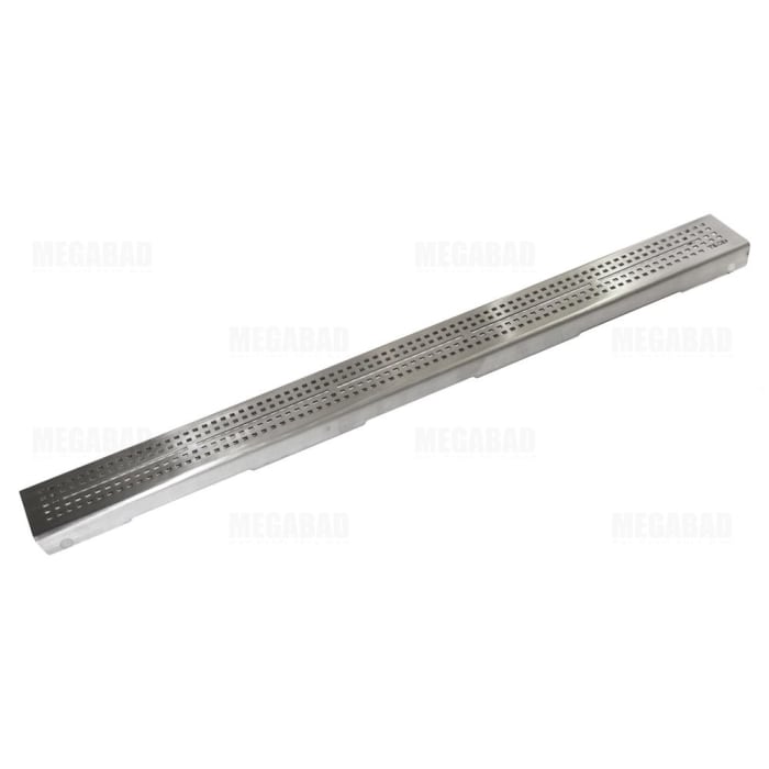 TECE TECEdrainline Designrost quadratum für Duschrinne gerade 70 cm gebürstet