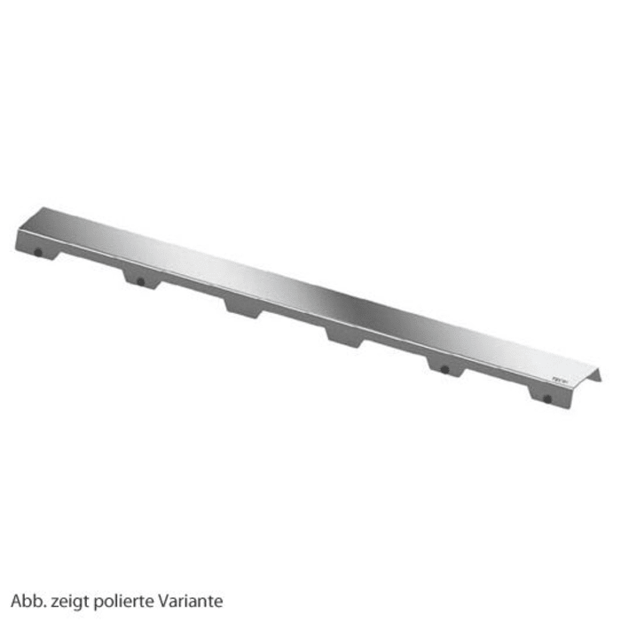 TECE TECEdrainline Designrost steel II für Duschrinne gerade 100 cm gebürstet