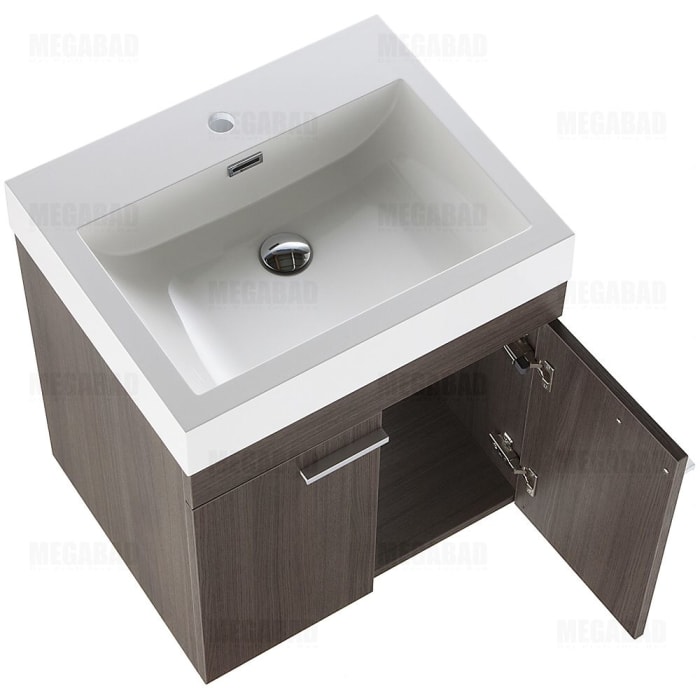 Treos Waschtischunterschrank inkl. Waschtisch 57,5 cm