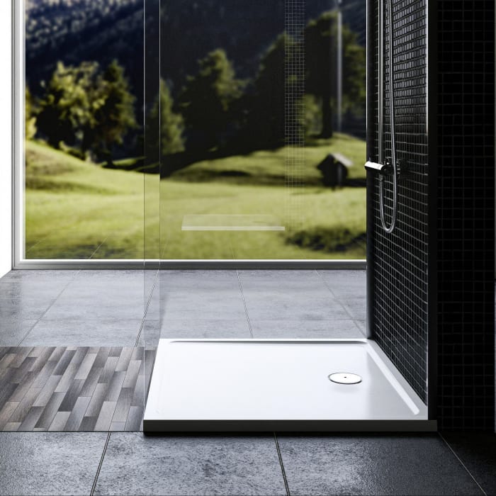 Treos Serie 780 Mineralguss Duschtasse 80 x 80 cm