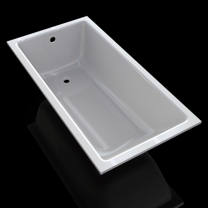 Victoria & Albert Kaldera 4 Einbaubadewanne, 150 x 75 cm