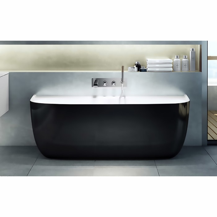 Victoria & Albert Eldon freistehende Badewanne, ohne Überlauf