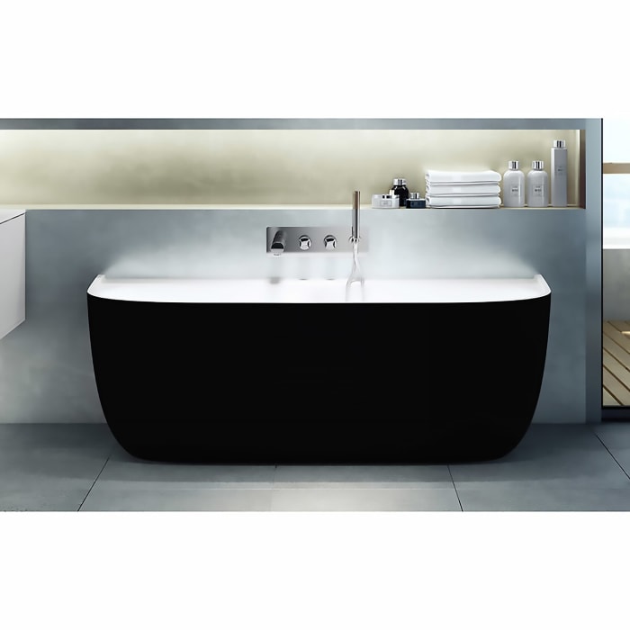 Victoria & Albert Eldon freistehende Badewanne, ohne Überlauf