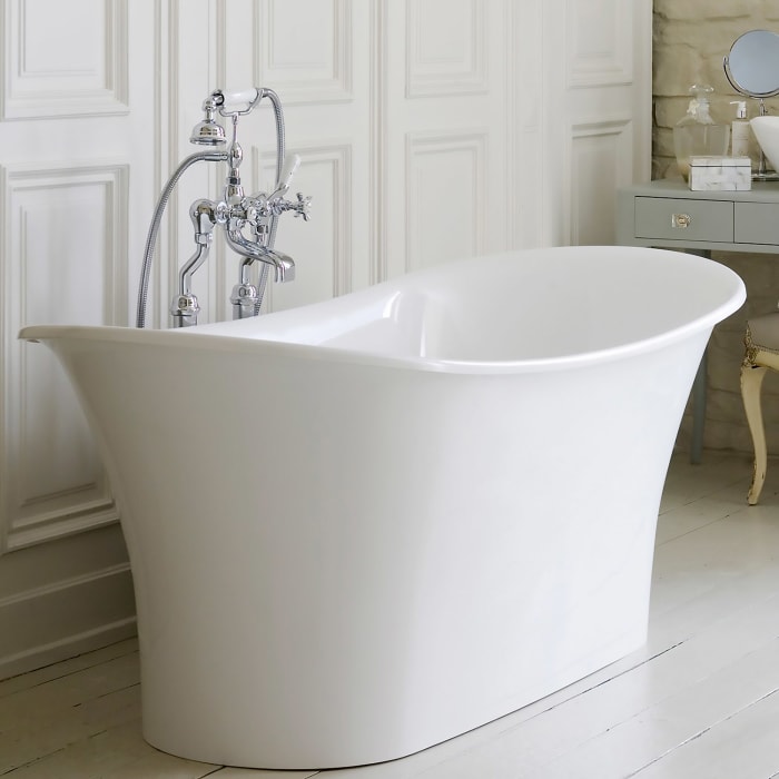 Victoria & Albert Toulouse 1800 freistehende Badewanne