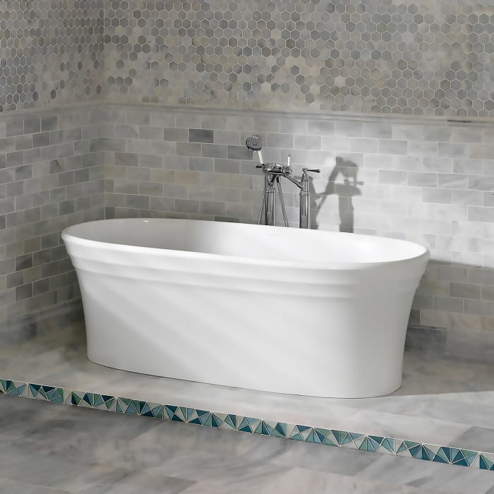 Victoria & Albert Warndon freistehende Badewanne