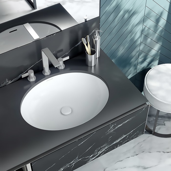 Victoria & Albert Kaali Einbau-Waschbecken, 60 cm