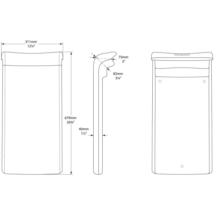Victoria & Albert Barcelona Backrest Rückenlehne