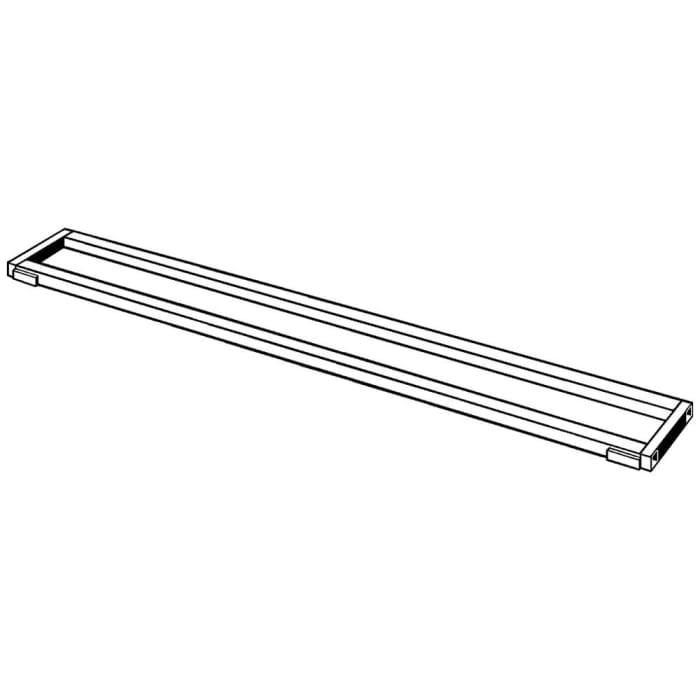 Viega Advantix-Montagerahmen für Advantix Duschrinne, Kontur eckig 80 cm