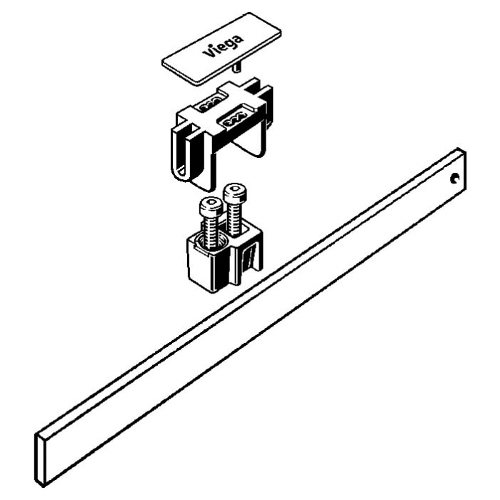 Viega Advantix Vario-Stegrostset glänzend SR2