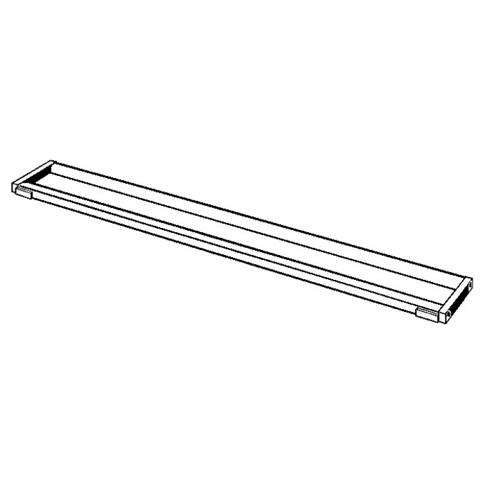 Viega Advantix-Montagerahmen für Advantix-Duschrinne, Kontur rund 100 cm