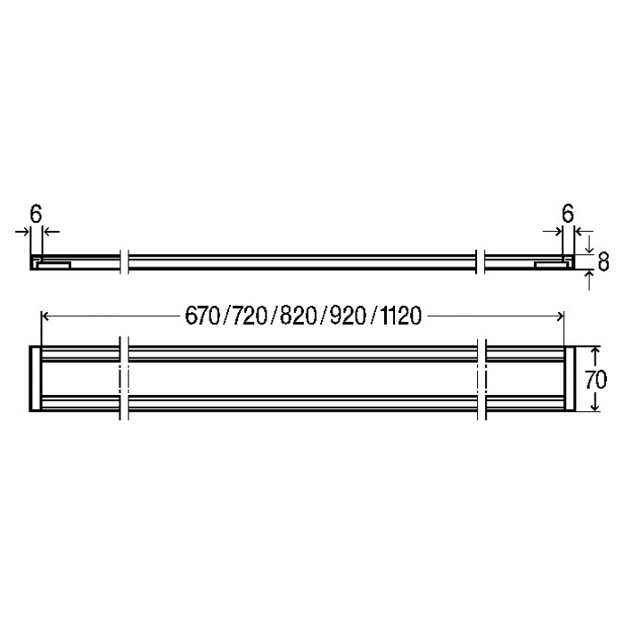 Viega Advantix-Montagerahmen für Advantix-Duschrinne, Kontur rund 120 cm