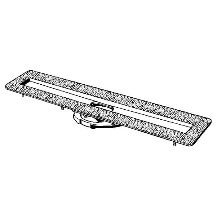 Viega X1 Advantix Duschrinne Grundkörper 120 cm