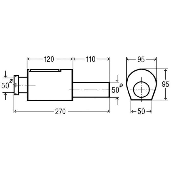 Viega Sperrfix-Rückstauverschluss Typ 2