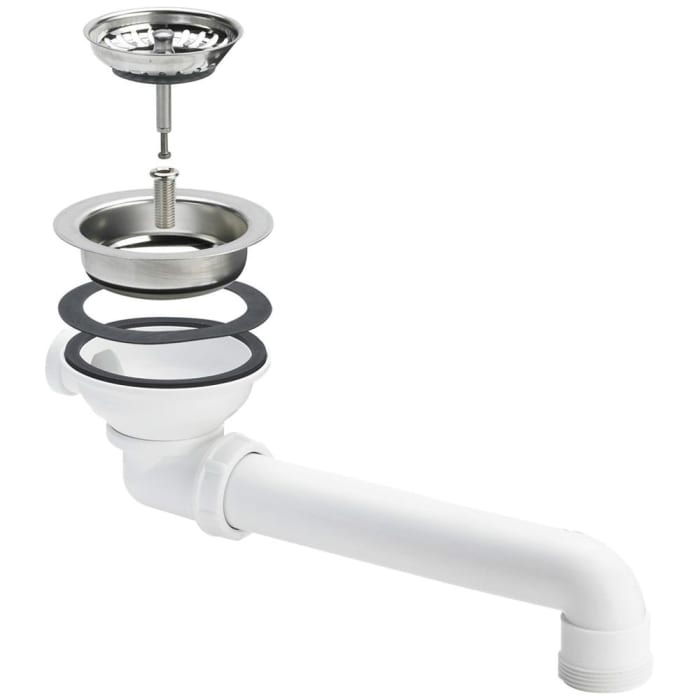 Viega Ablaufventilset für Spülen mit Ablaufloch 9 cm