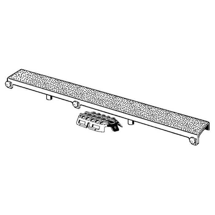 Viega Advantix Rost Visign ER12 90 cm, für Einlegung