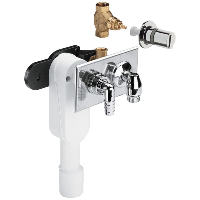 Viega Wand-UP-Geruchverschluss für Geräte mit integrierter Wasserversorgung