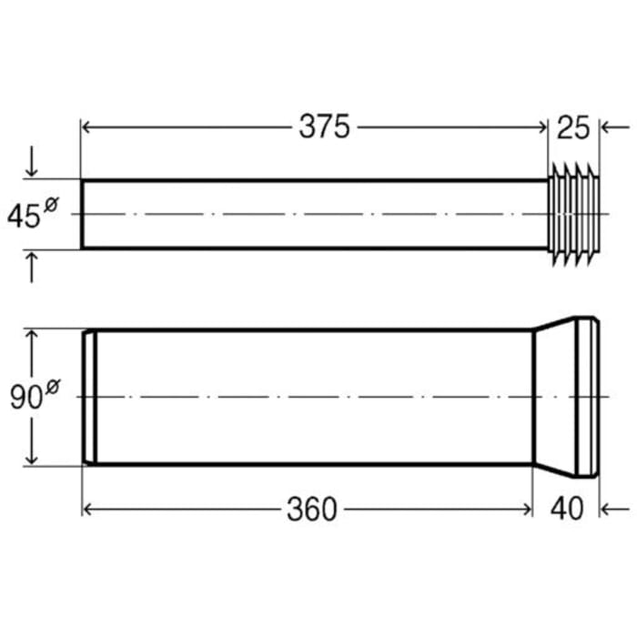 Viega Anschlussset für Wand-WC Modell 3817.819