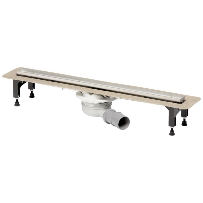 Viega Advantix Duschrinne 75 cm mit Advantix-Rost Visign ER13 befliesbar