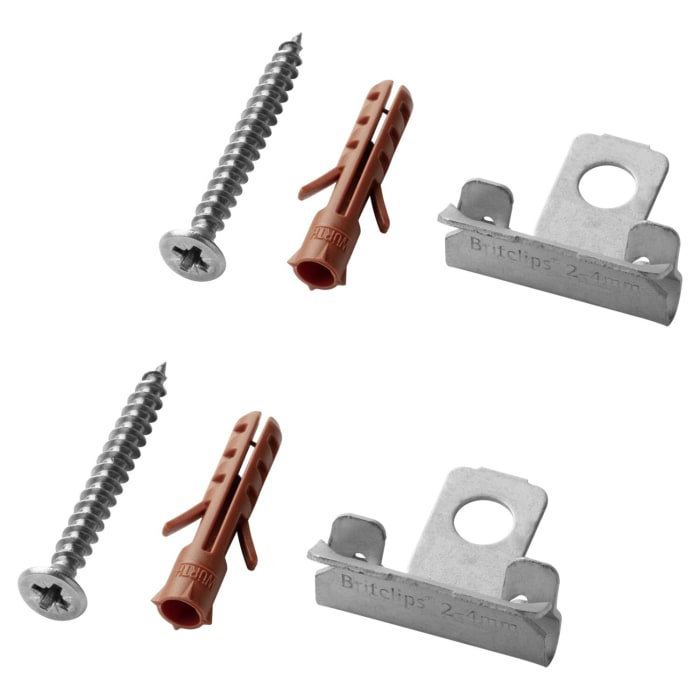 Viega Advantix Cleviva-Duschrinnen-Befestigungsset