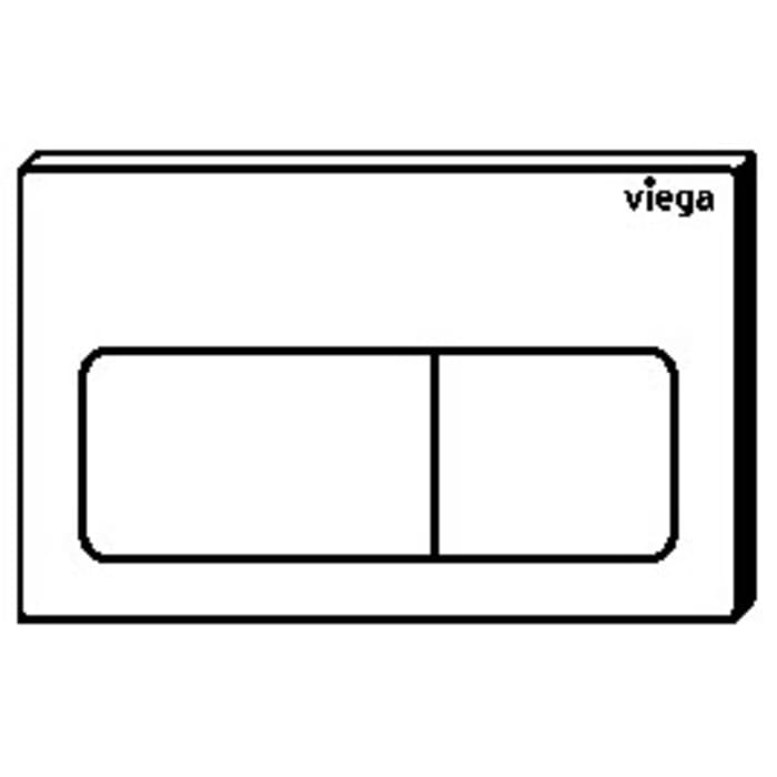 Viega WC-Betätigungsplatte für Prevista Visign for Life 5, Modell 8601.1