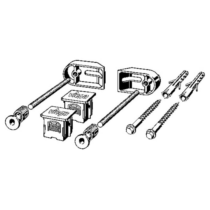 Viega Prevista Dry-Befestigungsset universal Modell 8570.36