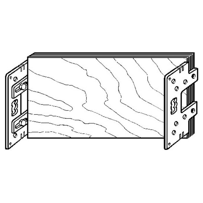 Viega Dry Plus-Armaturenträger für UP-Armatur tiefenverstellbar Modell 8555.38