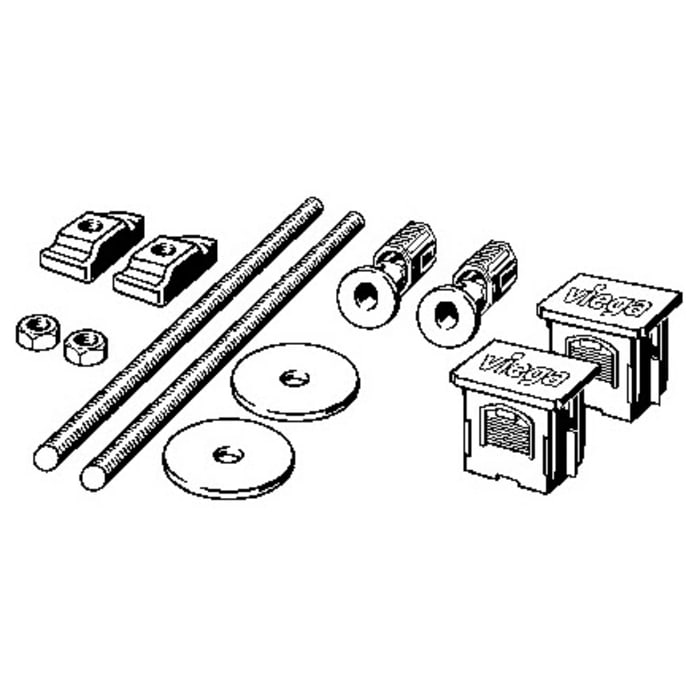 Viega Prevista Dry Plus-Befestigungsset Modell 8570.49