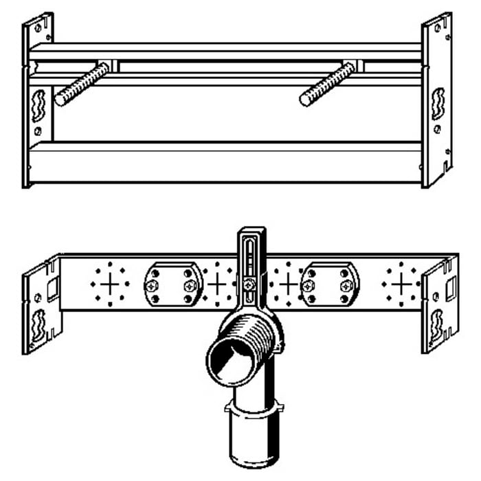 Viega Prevista Dry Plus-Waschtisch-Modul Modell 8545
