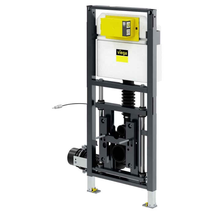 Viega Prevista Dry-WC-Element Keramikhöhe verstellbar Modell 8521.32 Anschluss 112 cm