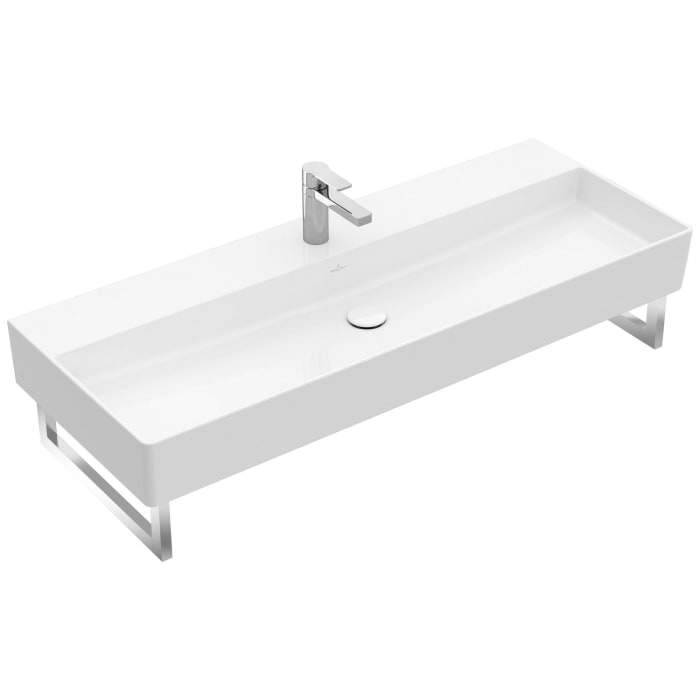 Villeroy & Boch Memento 2.0 Waschtisch 120 cm mit 1 Hahnloch, ohne Überlauf