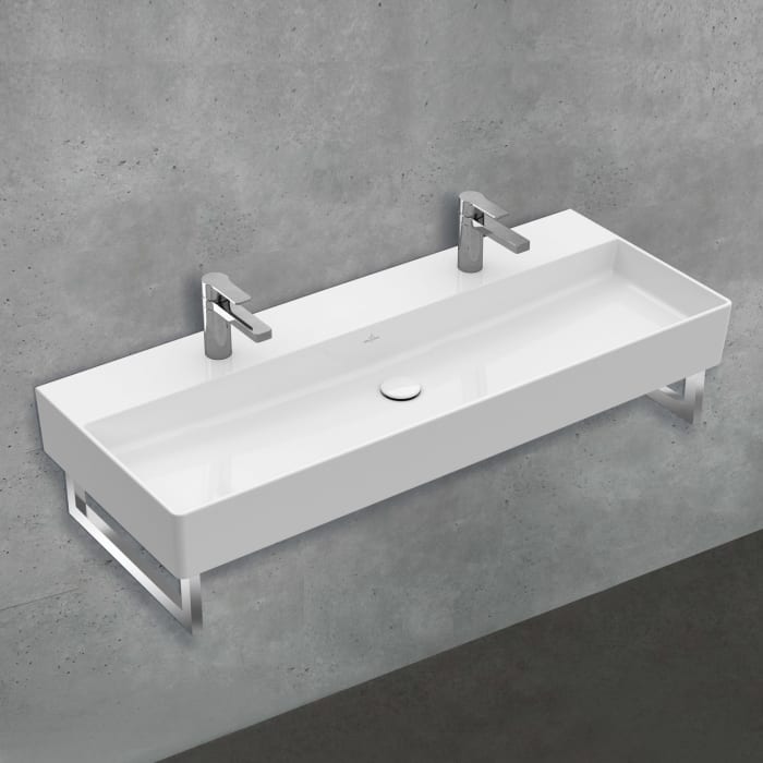 Villeroy & Boch Memento 2.0 Waschtisch 120 cm mit Hahnloch, ohne Überlauf