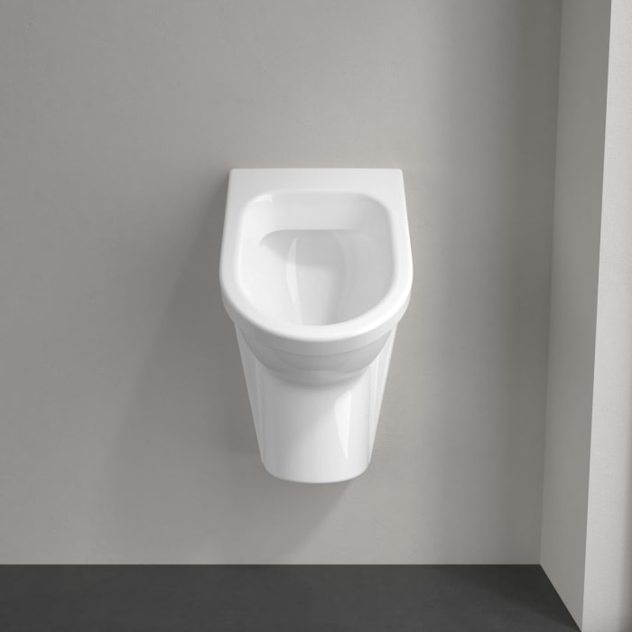 Villeroy & Boch Architectura Absaug-Urinal, mit Zielobjekt, Zulauf verdeckt