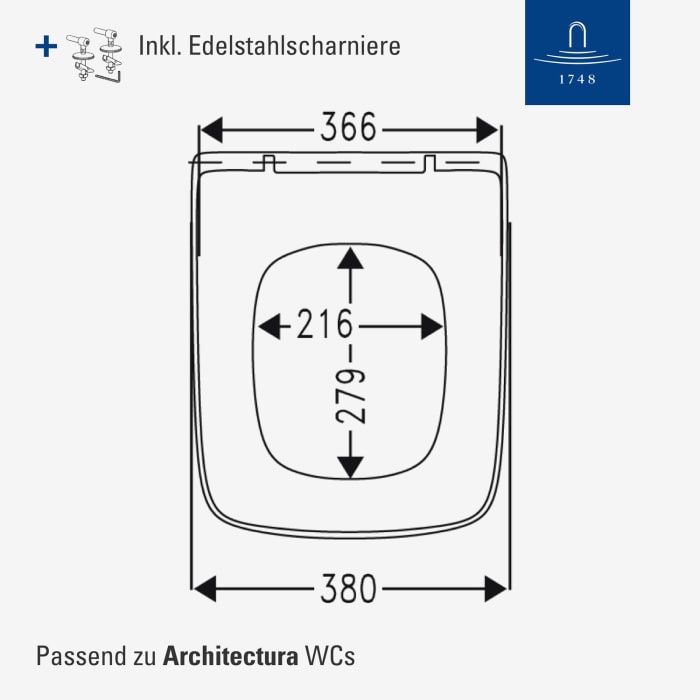 Villeroy & Boch Architectura WC-Sitz