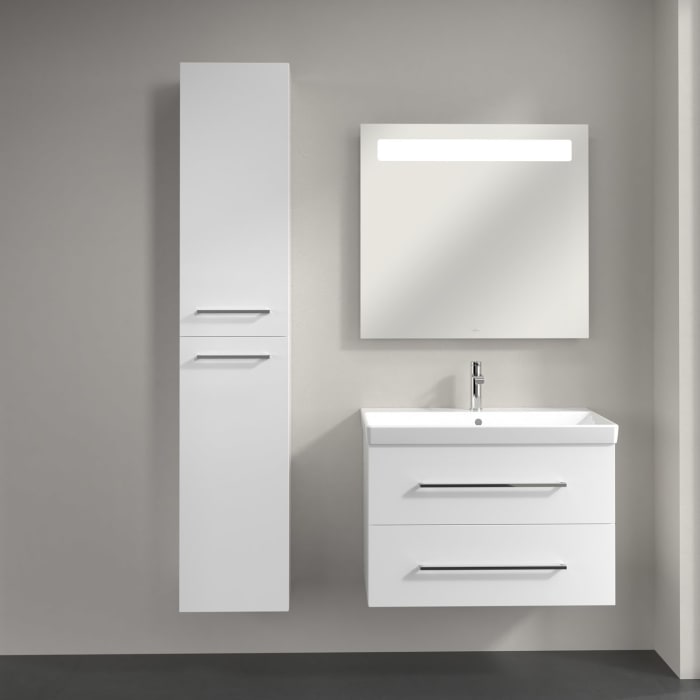 Villeroy & Boch Avento Hochschrank 34,6 x 176 cm, 2 Türen Anschlag links