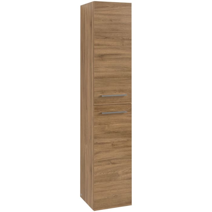 Villeroy & Boch Avento Hochschrank 34,6 x 176 cm, 2 Türen Anschlag links